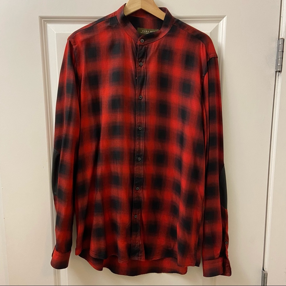 Men’s Zara Plaid Button Down